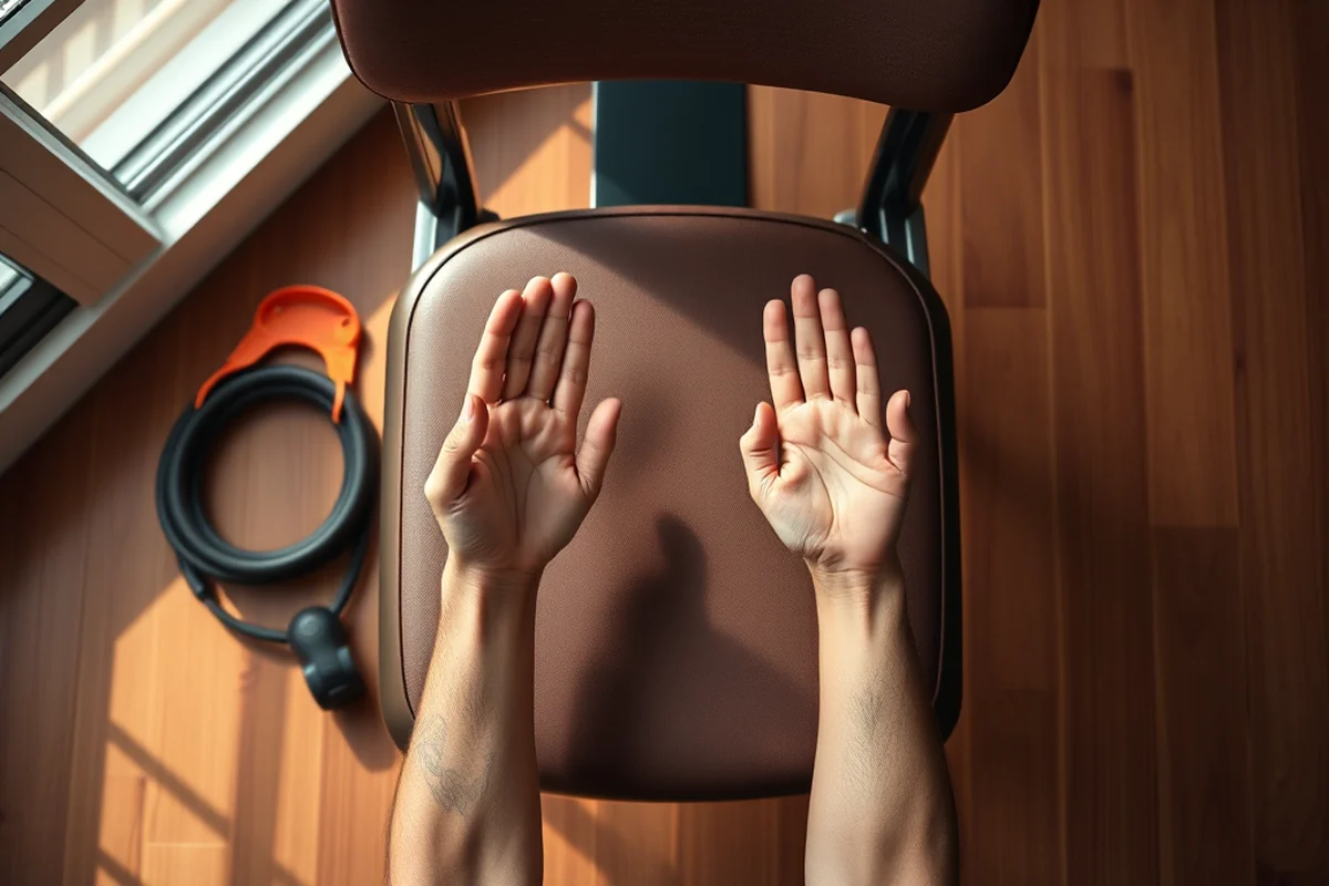 top chair based exercise routine — Top Chair Based Exercise Routine (the finished result)