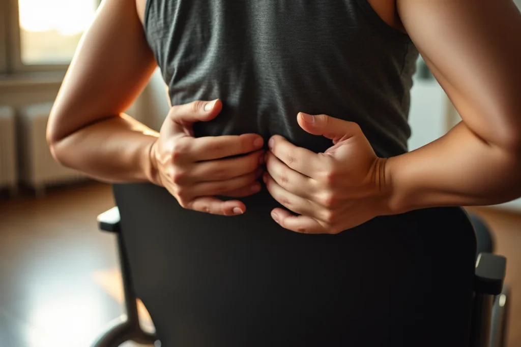 Affordable Chair Based Back Exercises