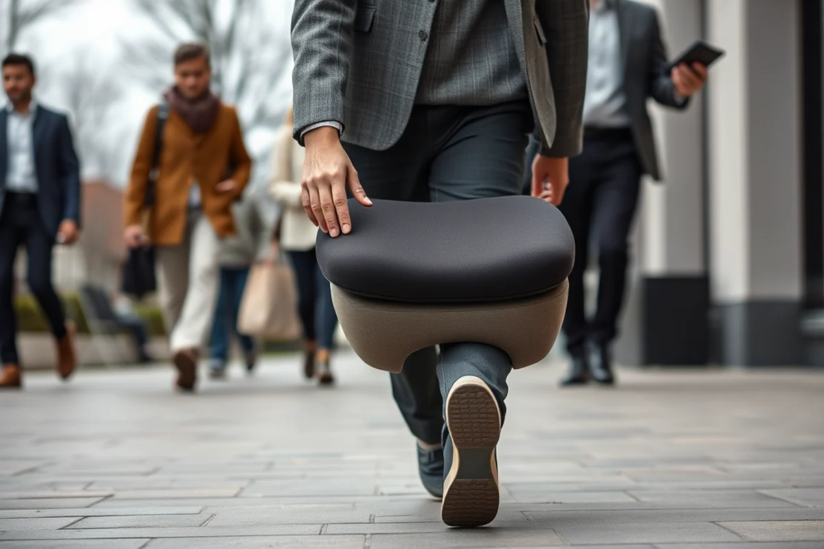 ergonomic seat cushion — Ergonomic Seat Cushion (step by step)