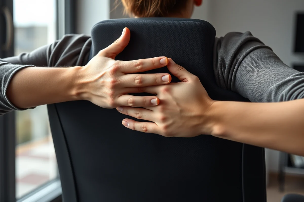 office chair back support — Office Chair Back Support (step by step)